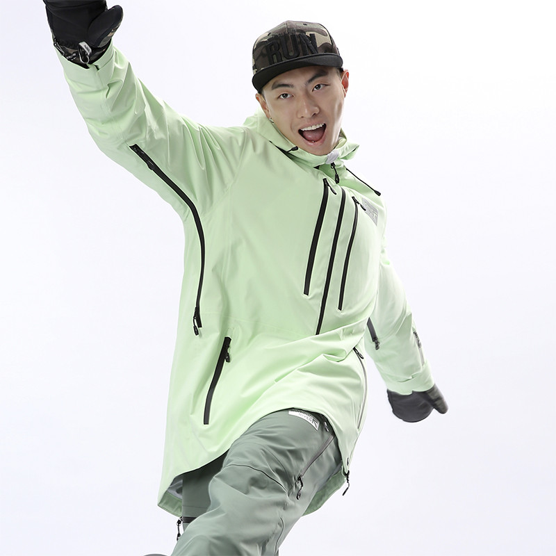 RUNNING RIVER Gamintojas Vyriškas snieglenčių gobtuvas 2022 m. Aukštos kokybės lauko sportinė snieglenčių striukė su gobtuvu 4 spalvos 6 dydžiai 2455