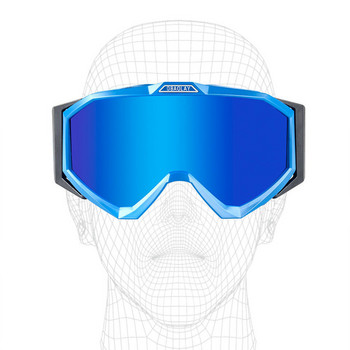 Γυαλιά σκι 100% UV400 Προστασία κατά της ομίχλης Γυαλιά Snowboard για άνδρες Γυναικεία γυαλιά για σκι