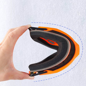 Γυαλιά σκι 100% UV400 Προστασία κατά της ομίχλης Γυαλιά Snowboard για άνδρες Γυναικεία γυαλιά για σκι
