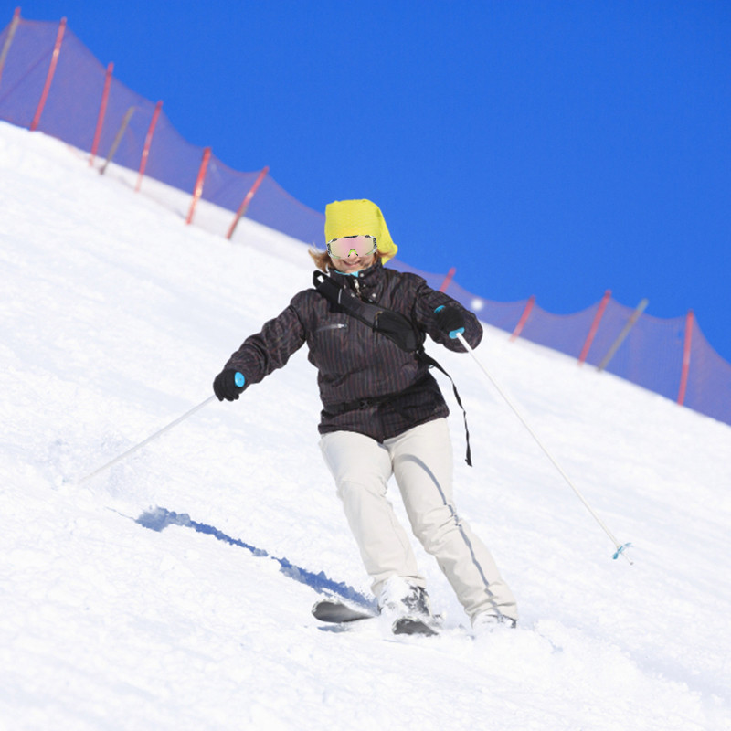 Slidinėjimo akiniai nuo saulės daugiafunkciniai akių apsaugos nuo rasojimo juostelės / dėmių spausdinimo dvigubo sluoksnio snieglenčių akiniai suaugusiems