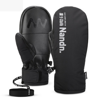 2022 m. naujos slidinėjimo pirštinės, sportinės motociklai, vyriškos, moteriškos, šiltos žieminės vilnos pirštinės, vandeniui atsparios snieglentės jutikliniam ekranui skirtos slidinėjimo pirštinės