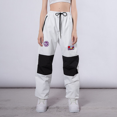 Slidinėjimo kelnės Moteriškos Sniego kelnės Vyriškos Vėjui atsparios vandeniui Žieminės Moteriškos Slidinėjimo Kelnės Kombinezonai Šiltas kalnų snieglenčių kelnės