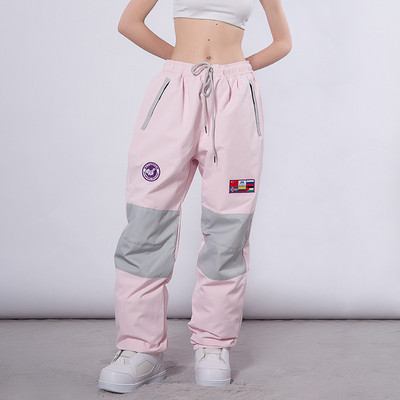 Slidinėjimo kelnės Moteriškos Sniego kelnės Vyriškos Vėjui atsparios vandeniui Žieminės Moteriškos Slidinėjimo Kelnės Kombinezonai Šiltas kalnų snieglenčių kelnės