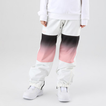 2022 Сноуборд панталони за мъже Дамски модни зимни панталони за сняг Водоустойчиви ветроустойчиви Термални свободни панталони за сняг Ски панталони Двойки