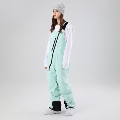 Salopetă de schi pentru bărbați, sport de iarnă, în aer liber, impermeabilă, pentru bărbați, femei, salopete de snowborad, cu bretele, pantaloni de schi, pentru femei, pantaloni de drumeție