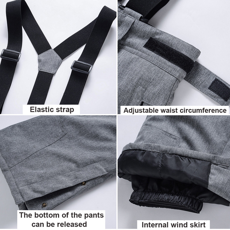 2022 m. Naujos Slidinėjimo Striukės Vyriškos Moteriškos Žieminės Slidinėjimo Kelnės Neperšlampamos Šiltos Snieglentės Striukė arba Kelnės Sniego striukės Kostiumai Kailis