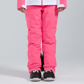 Νέα γυναικεία παντελόνια σκι Ανθεκτικά στη χρήση ζεστά ανδρικά αδιάβροχα αθλητικά παντελόνια σνόουμπορντ Εξωτερικές φόρμες αντιανεμικές χειμερινά ρούχα για χιόνι