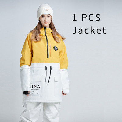 Nauja Top Moteriška Slidinėjimo Striukė Snieglentės Striukės Vyriški Sportiniai Ilgi Viršutiniai Drabužiai Neperpučiami sportiniai kostiumai Neperšlampami šilti žieminiai drabužiai Slidinėjimo paltas