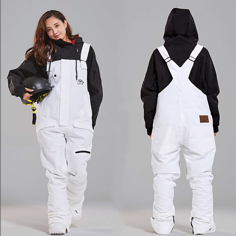Iarna 2022, pantaloni de schi noi pentru femei, sport în aer liber, costum de snowboard, salopete rezistente la vânt, costume de schi, pantaloni de zăpadă, bărbați, salopetă
