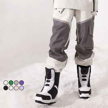 Нови зимни ски панталони Мъжки панталони за сноуборд Дамски ветроустойчиви водоустойчиви дрехи за сняг Панталони Топли дишащи термо панталони за туризъм