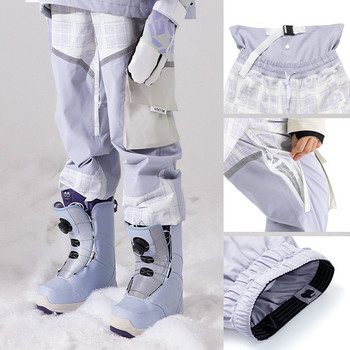 Нови зимни ски панталони Мъжки панталони за сноуборд Дамски ветроустойчиви водоустойчиви дрехи за сняг Панталони Топли дишащи термо панталони за туризъм