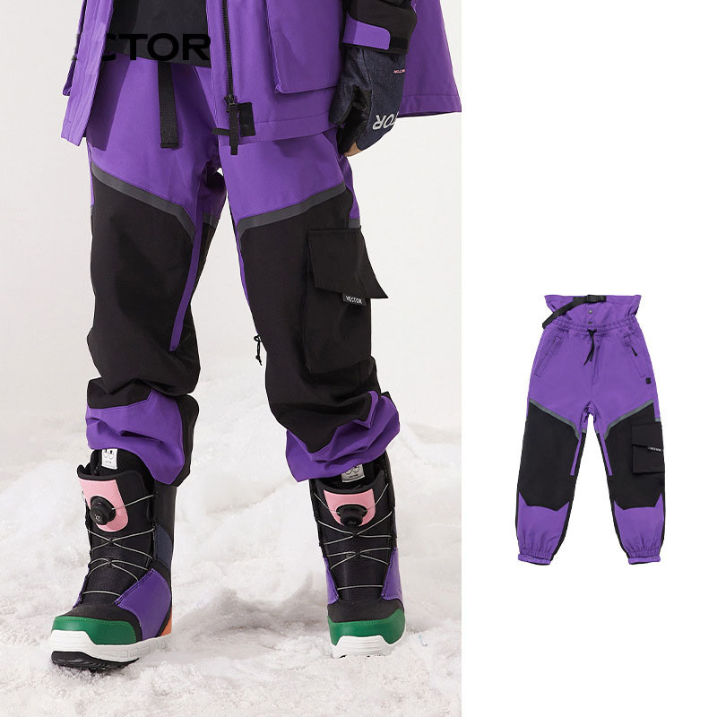 Naujos žieminės slidinėjimo kelnės Vyriškos snieglenčių kelnės moteriškos vėjui atsparios vandeniui atsparios sniego rūbai kelnės Šiltos kvėpuojančios šiluminės žygio kelnės