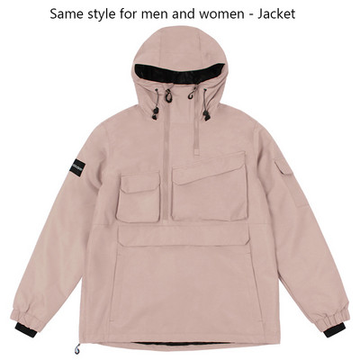 2023 m. nauja žieminė slidinėjimo striukė, moteriška lauko sportinė snieglenčių kostiumėlis vyrams su gobtuvu turistinių slidžių rinkinys, atsparus vėjui, vandeniui atsparus drabužis