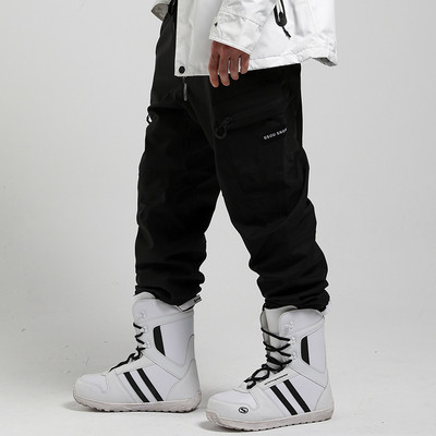 Naujas kaklaraištis pėdų dėvėjimas Moterų ir vyrų ledo ir sniego kelnės snieglentininkų drabužiai kelnės slidinėjimo kostiumas, 15K neperšlampamas kombinezonas