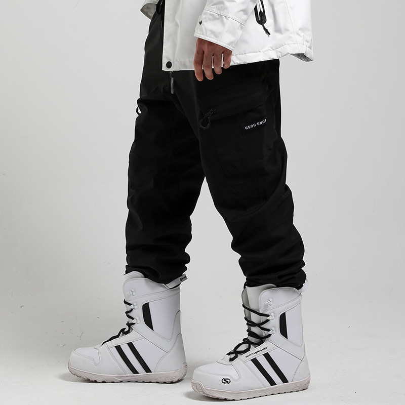 Naujas kaklaraištis pėdų dėvėjimas Moterų ir vyrų ledo ir sniego kelnės snieglentininkų drabužiai kelnės slidinėjimo kostiumas, 15K neperšlampamas kombinezonas