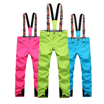 GS марка Дамски панталони Blet Snow Pants Панталони за сноуборд на открито Панталони за ски Ски 10K Водоустойчиво облекло за планинарство Панталони за момичета