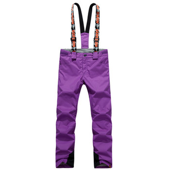 GS Brand Women Blet Snow Pants Παντελόνια για σνόουμπορντ για εξωτερικούς χώρους Σαλιάρες για σκι 10 K Αδιάβροχα ορειβατικά ρούχα Κοριτσίστικο παντελόνι