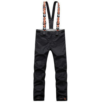 Pantaloni de zăpadă Blet de marca GS pentru femei Pantaloni de snowboarding în aer liber Salopete de schi 10K, impermeabile, pentru alpinism, pantaloni cu curele pentru fete