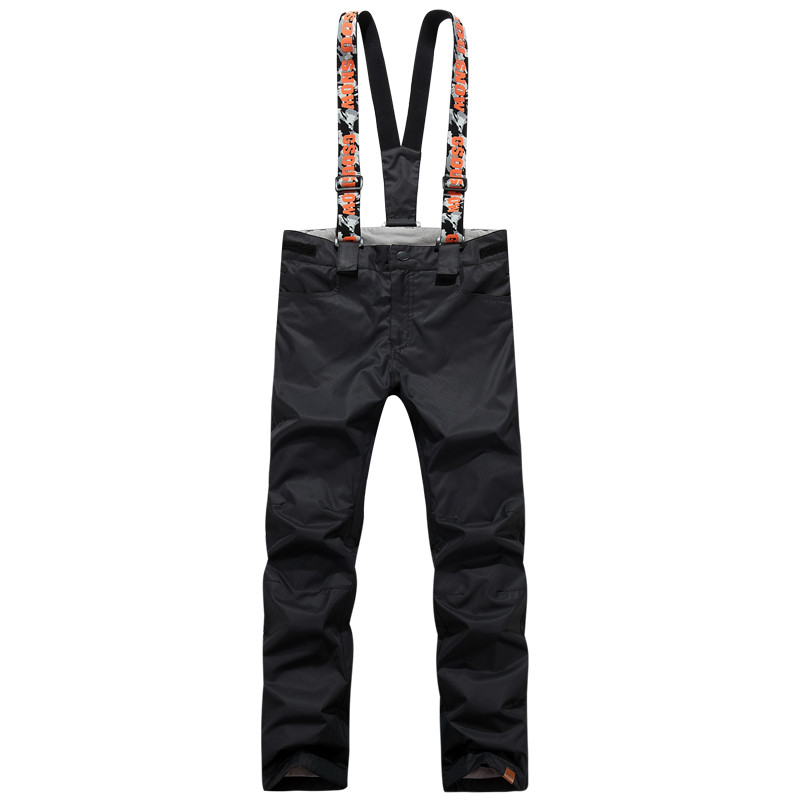 Pantaloni de zăpadă Blet de marca GS pentru femei Pantaloni de snowboarding în aer liber Salopete de schi 10K, impermeabile, pentru alpinism, pantaloni cu curele pentru fete