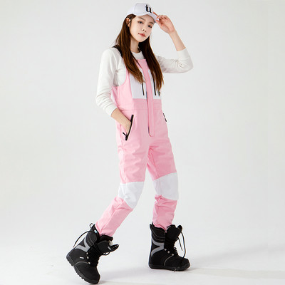 2021 m. Sportiniai Moteriški Slidinėjimo Kombinezonai Neperšlampami Moteriški Sniego Kombinezonai Lauke Moterims Žieminės Kelnės Storos Šiltos Snieglenčių Kelnės Drabužiai
