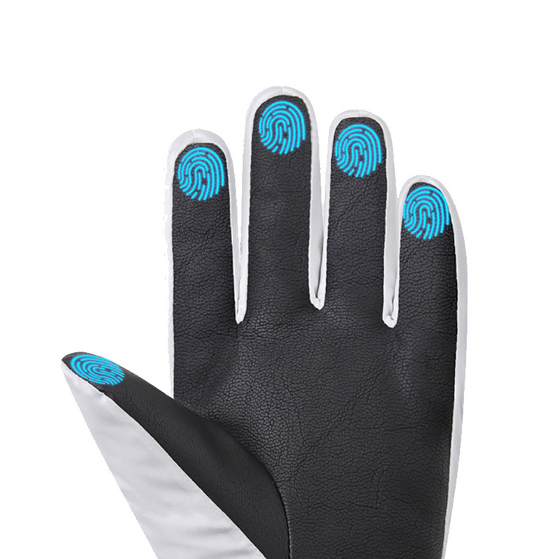 Slidinėjimo pirštinės Vyriškos Moteriškos Žieminės Šiltos Vėjui Neperšlampamos Neperšlampamos Jutiklinio ekrano Vilnos Neslidžios Snieglentės Lauke Snieginės dviračių slidinėjimo pirštinės