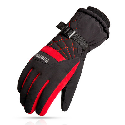 1 pora žieminių slidinėjimo pirštinių Lietimui jautrus ekranas kalnų slidinėjimas sniego motociklas šiltas storas vandeniui atsparus snieglenčių sportas Moterų, vyrų ridingas