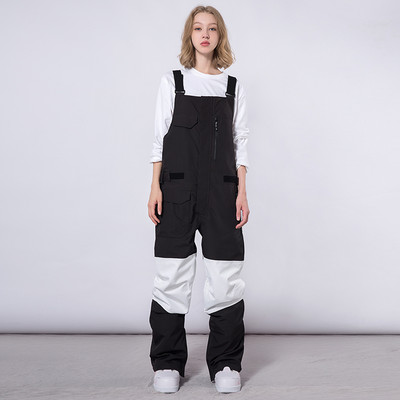 Šviesą atspindinčios slidinėjimo kelnės vyrams ir moterims žiemos snieglenčių alpinizmo stovyklavietėje storėjančios šiltos, atsparios vėjui ir vandeniui atsparios sniego slidinėjimo kelnės