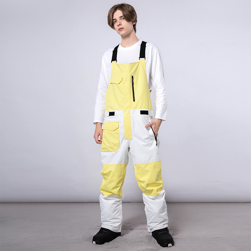 Šviesą atspindinčios slidinėjimo kelnės vyrams ir moterims žiemos snieglenčių alpinizmo stovyklavietėje storėjančios šiltos, atsparios vėjui ir vandeniui atsparios sniego slidinėjimo kelnės