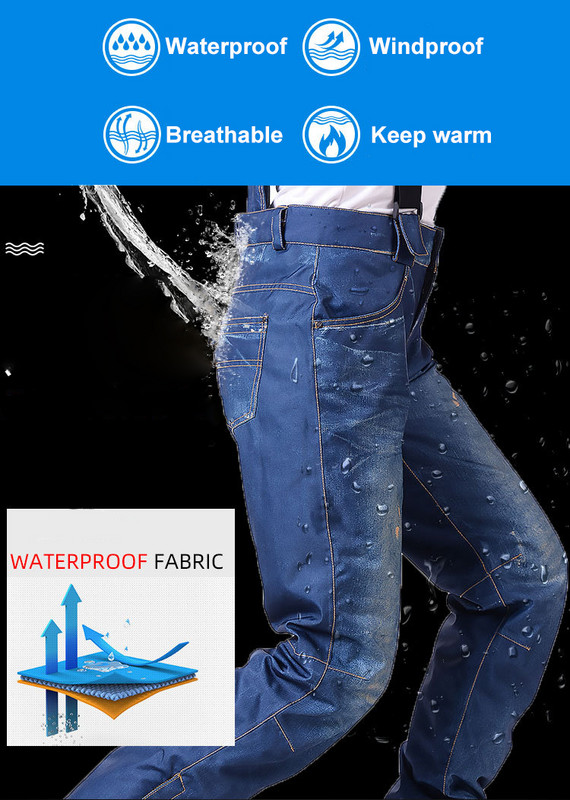 Moteriškos slidinėjimo kelnės Vėjui atsparios vandeniui storos šiltos snieglentės Aukštos kokybės džinsai Moteriškos lauko sportinės slidinėjimo sniego motociklo žieminės kelnės