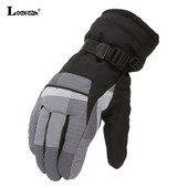 Profesionalios sniego pirštinės, vyriškos, moteriškos, vandeniui atsparios lauko motociklų slidinėjimo pirštinės, vilnos, žieminės šiltos snieglenčių pirštinės