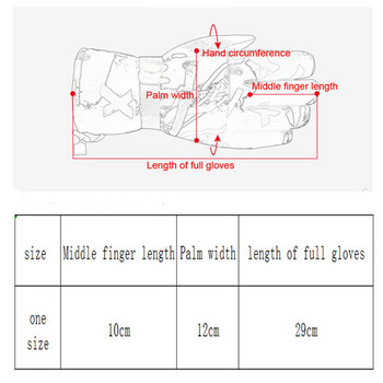 Професионални ръкавици за сняг Мъжки дамски водоустойчиви ръкавици за каране на мотоциклет на открито Ски ръкавици Поларени зимни топли ръкавици за сноуборд