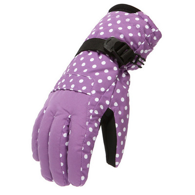 Profesionalios sniego pirštinės, vyriškos, moteriškos, vandeniui atsparios lauko motociklų slidinėjimo pirštinės, vilnos, žieminės šiltos snieglenčių pirštinės