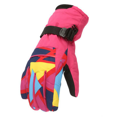 Profesionalios sniego pirštinės, vyriškos, moteriškos, vandeniui atsparios lauko motociklų slidinėjimo pirštinės, vilnos, žieminės šiltos snieglenčių pirštinės