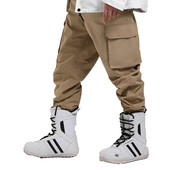 Moteriški ir vyriški ledo ir sniego kelnės, kelnės, kelnės, slidinėjimo kostiumas, atsparus vandeniui, 15 tūkst.