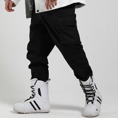 Moteriški ir vyriški ledo ir sniego kelnės, kelnės, kelnės, slidinėjimo kostiumas, atsparus vandeniui, 15 tūkst.