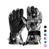 Vyriškos Moteriškos Slidinėjimo Pirštinės Žieminės Lauko Neperšlampamos Vėjui Neperšlampamos Storos Šiltos Vilnos snieglenčių pirštinės Dviračių sportui Slidinėjimo pirštinės su jutikliniu ekranu