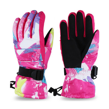 Топли ски ръкавици Свръхлеки водоустойчиви зимни сноуборд снежни ръкавици Колоездене на открито Термични дишащи ръкавици за мъже, жени, деца