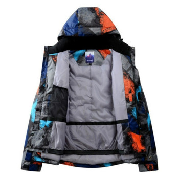 Ανδρικό σακάκι αντιανεμικό για εξωτερικούς χώρους Αδιάβροχο αντιανεμικό αναπνεύσιμο σνόουμπορντ σκι Φόρεμα υπαίθριας πεζοπορίας ορειβασία αθλητικά ρούχα