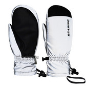 Lazeriu atspindinčios slidinėjimo pirštinės, viengubos dvisluoksnės, vandeniui atsparios dilimui atsparios, šiltos, prikimštos alpinizmo slidinėjimo pirštinės