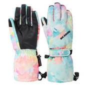 Slidinėjimo pirštinės, neperšlampamos, atsparios vėjui, šiltos slidinėjimo ir snieglenčių sportui vyrams, moterims, lauke, pirštinėms, važinėjimui motociklu, žiemos jutiklinis ekranas