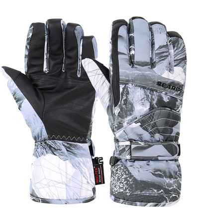 Slidinėjimo pirštinės, neperšlampamos, atsparios vėjui, šiltos slidinėjimo ir snieglenčių sportui vyrams, moterims, lauke, pirštinėms, važinėjimui motociklu, žiemos jutiklinis ekranas