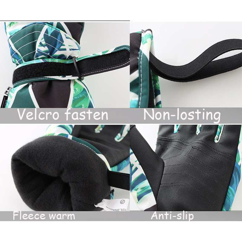 Slidinėjimo pirštinės, neperšlampamos, atsparios vėjui, šiltos slidinėjimo ir snieglenčių sportui vyrams, moterims, lauke, pirštinėms, važinėjimui motociklu, žiemos jutiklinis ekranas