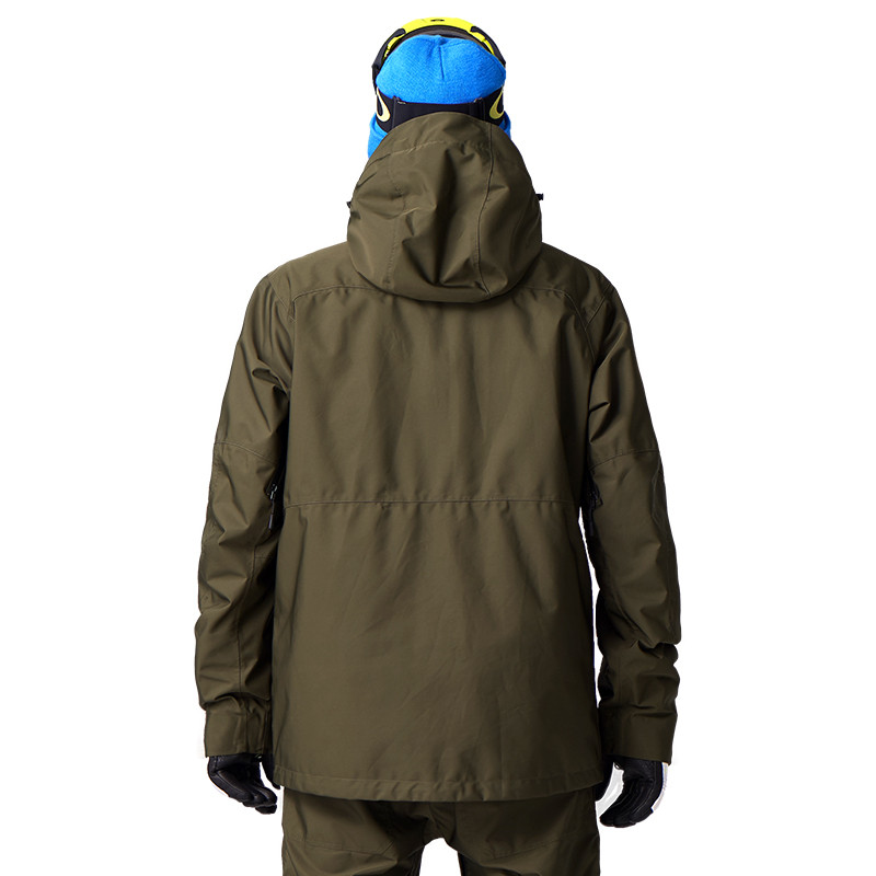 RUNNING RIVER Gamintojas Vyriškas snieglenčių gobtuvas Aukštos kokybės su gobtuvu lauko sportinė slidinėjimo snieglenčių striukė ripstop 7435