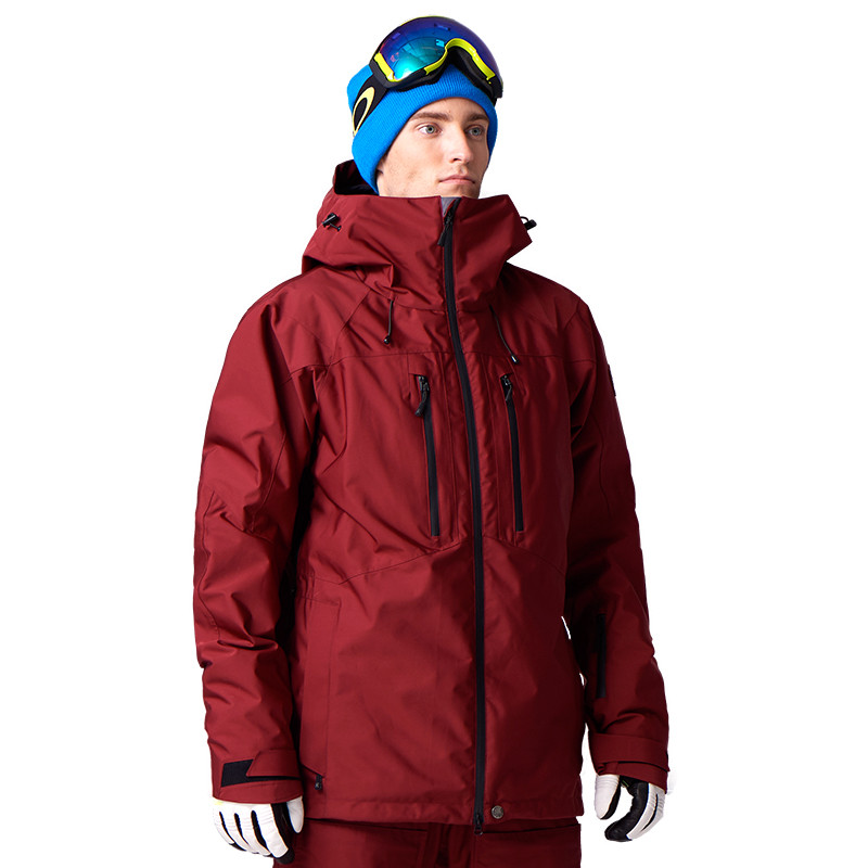 RUNNING RIVER Gamintojas Vyriškas snieglenčių gobtuvas Aukštos kokybės su gobtuvu lauko sportinė slidinėjimo snieglenčių striukė ripstop 7435