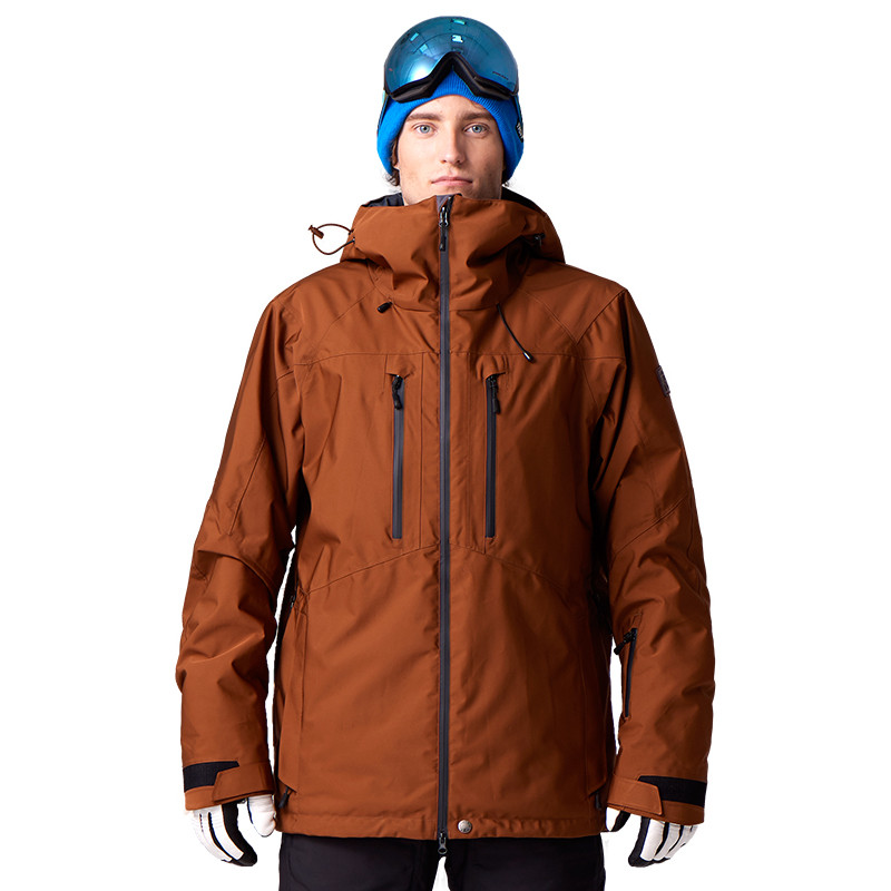 RUNNING RIVER Gamintojas Vyriškas snieglenčių gobtuvas Aukštos kokybės su gobtuvu lauko sportinė slidinėjimo snieglenčių striukė ripstop 7435