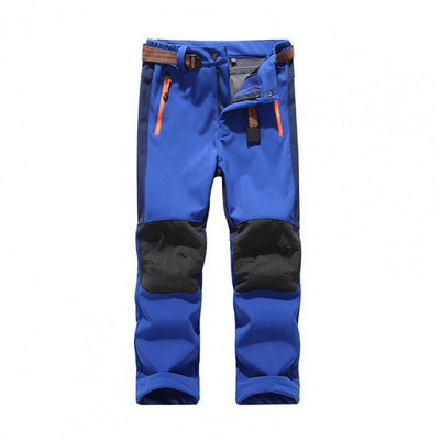 Kids Assault Pants Greitai džiūstančios kvėpuojančios vilnos pamušalas juosmens šiltai izoliuotos kelnės vaikams