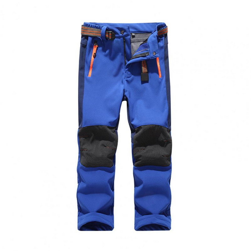 Kids Assault Pants Greitai džiūstančios kvėpuojančios vilnos pamušalas juosmens šiltai izoliuotos kelnės vaikams