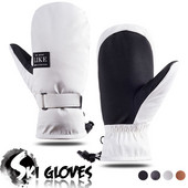 Žiemos lauko slidinėjimo šiltos pirštinės Neslidžios, atsparios vėjui, jutiklinis ekranas, atsparus šalčiui, vyrai, moterys, sportas, žygiai, dviračiai, slidinėjimas, šiluminės pirštinės