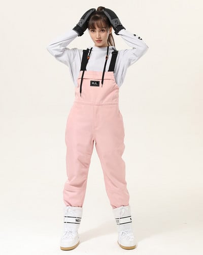 Moteriškos Žieminės kelnės Lauko Sportas Moteriški Šiltas Sniego Kombinezonai Neperšlampami Vyriški Snieglenčių Kombinezonai Slidinėjimo kelnės Drabužiai Sniego kostiumas