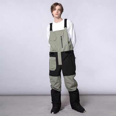 Naujos vyriškos slidinėjimo kelnės, neperšlampamos, atsparios vėjui, lauko snieglenčių dėvėjimas, šiluminės šiltos moteriškos sniego kelnės, žieminės kelnės, kombinezonas, kombinezonas